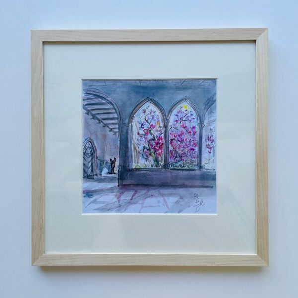 Magnolienblüte Karmeliterkloster