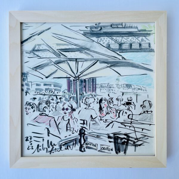 Oosten Lunch-Terrasse