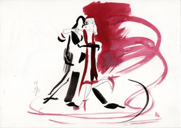 Milonga Tango Tänzer 09