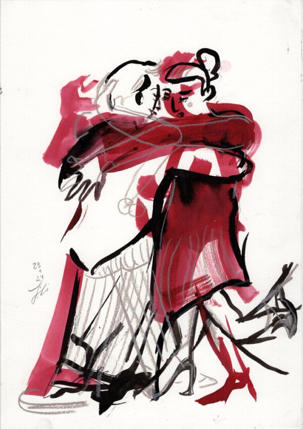 Milonga Tango Tänzer 06